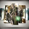 Doctor Who 8 - Movie 5 Panel Canvas Art Wall Decor