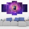 Doctor Who And The Tardis - Movie 5 Panel Canvas Art Wall Decor