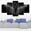 Doctor Who Tardis 7 - Movie 5 Panel Canvas Art Wall Decor