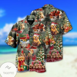 Dogs Love Christmas Every Time Limited Hawaiian Shirt