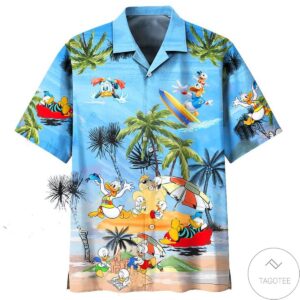 Donald Duck Cts Hawaiian Shirt