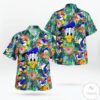 Donald Duck Funny Flower Hawaiian Shirt