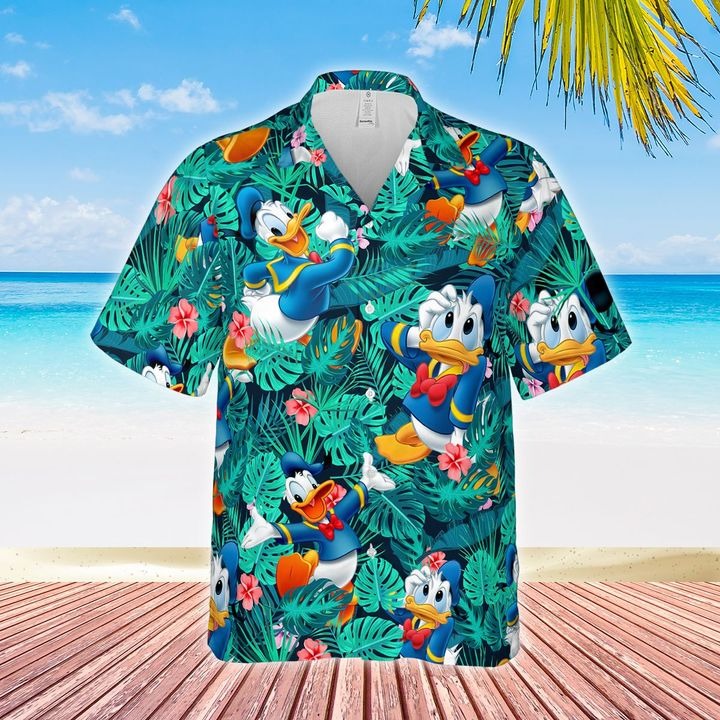 Donald Duck Hawaiian Shirt Donald Duck Hawaiian Shirt