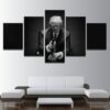 Donald Trump Posters Modular Black And White Celebrity - 5 Panel Canvas Art Wall Decor