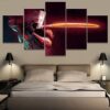 Dota 2 Game - Gaming 5 Panel Canvas Art Wall Decor