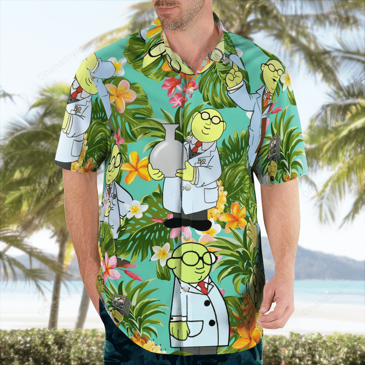 Dr Bunsen Honeydew Hawaiin Shirt Dr Bunsen Honeydew Hawaiin Shirt