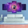 Dr Who 01 - Movie 5 Panel Canvas Art Wall Decor
