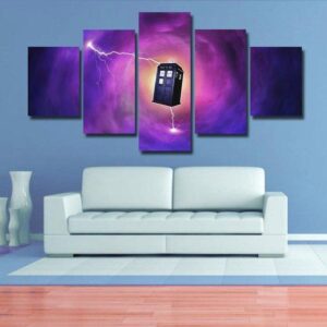 Dr Who 01 - Movie 5 Panel Canvas Art Wall Decor