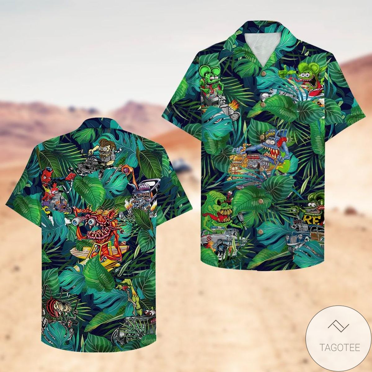 Drag Racing Hawaiian Shirt Drag Racing Hawaiian Shirt