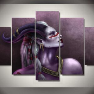 Dragon Age Inquisition - Abstract 5 Panel Canvas Art Wall Decor