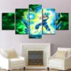 Dragon Ball 15 - Anime 5 Panel Canvas Art Wall Decor