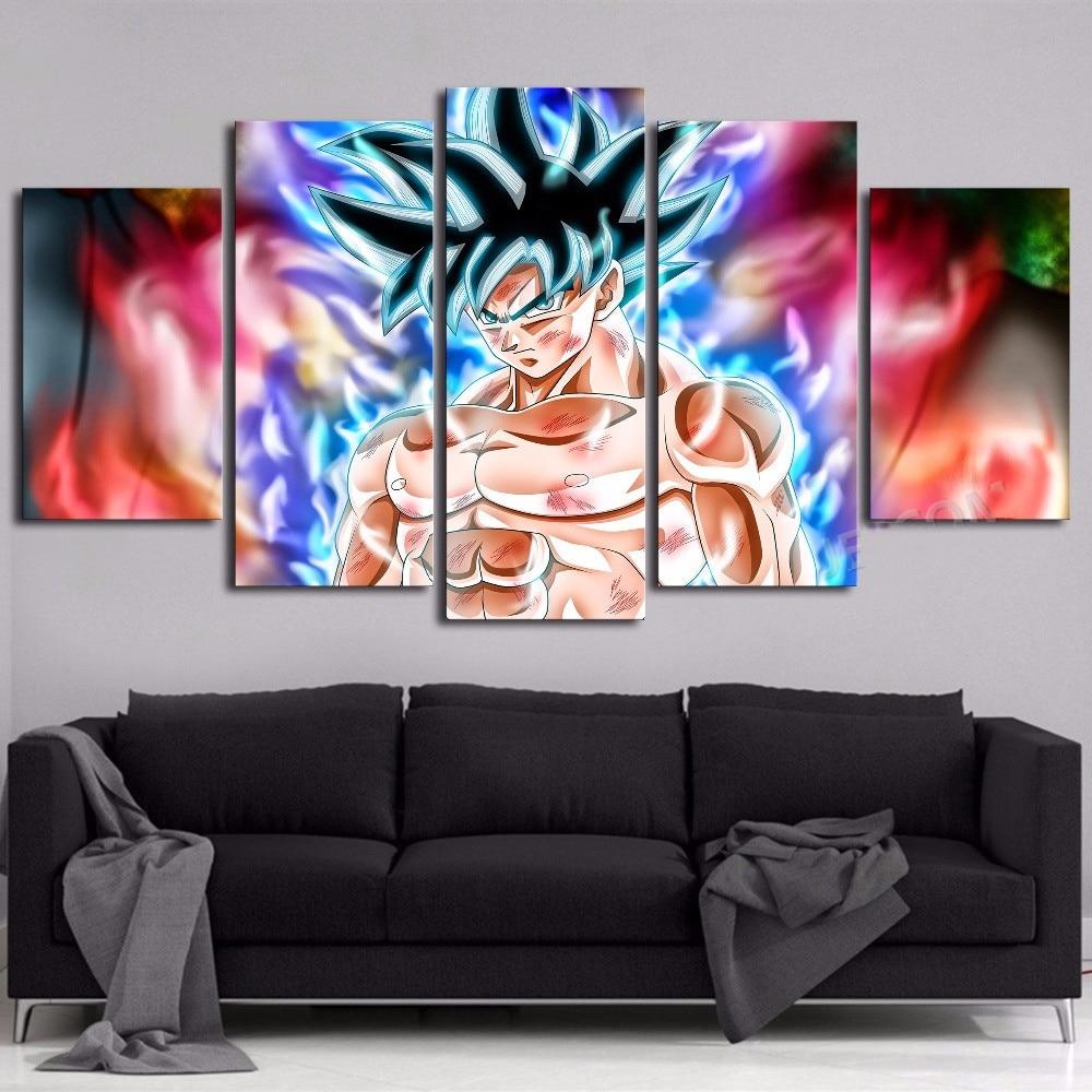 Dragon Ball 51 - Anime 5 Panel Canvas Art Wall Decor Dragon Ball 51 - Anime 5 Panel Canvas Art Wall Decor