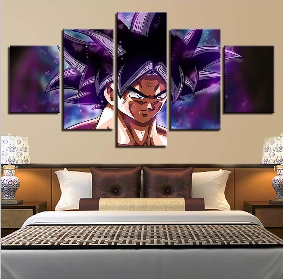 Dragon Ball Characters 5 - Anime 5 Panel Canvas Art Wall Decor Dragon Ball Characters 5 - Anime 5 Panel Canvas Art Wall Decor