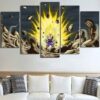 Dragon Ball Wukong 3 - Anime 5 Panel Canvas Art Wall Decor