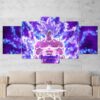 Dragon Ball Z 7 - Anime 5 Panel Canvas Art Wall Decor