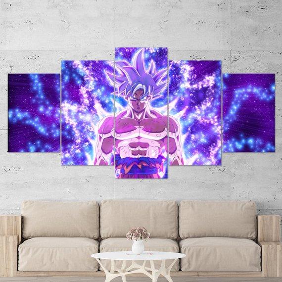 Dragon Ball Z 7 - Anime 5 Panel Canvas Art Wall Decor Dragon Ball Z 7 - Anime 5 Panel Canvas Art Wall Decor