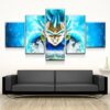 Dragon Ball Z: Vegeta Dragon Ball Super - Anime 5 Panel Canvas Art Wall Decor