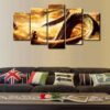 Dragon Ball Z - Anime 5 Panel Canvas Art Wall Decor