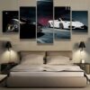 Dream Garage - Automative 5 Panel Canvas Art Wall Decor