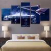 Drums - Music 5 Panel Canvas Art Wall Decor