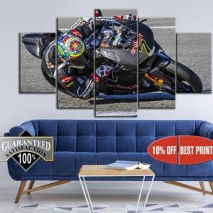Ducati Monster Motogp - Sport 5 Panel Canvas Art Wall Decor