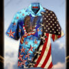 Eagle American Blue Skylight Hawaiian Unisex Shirt