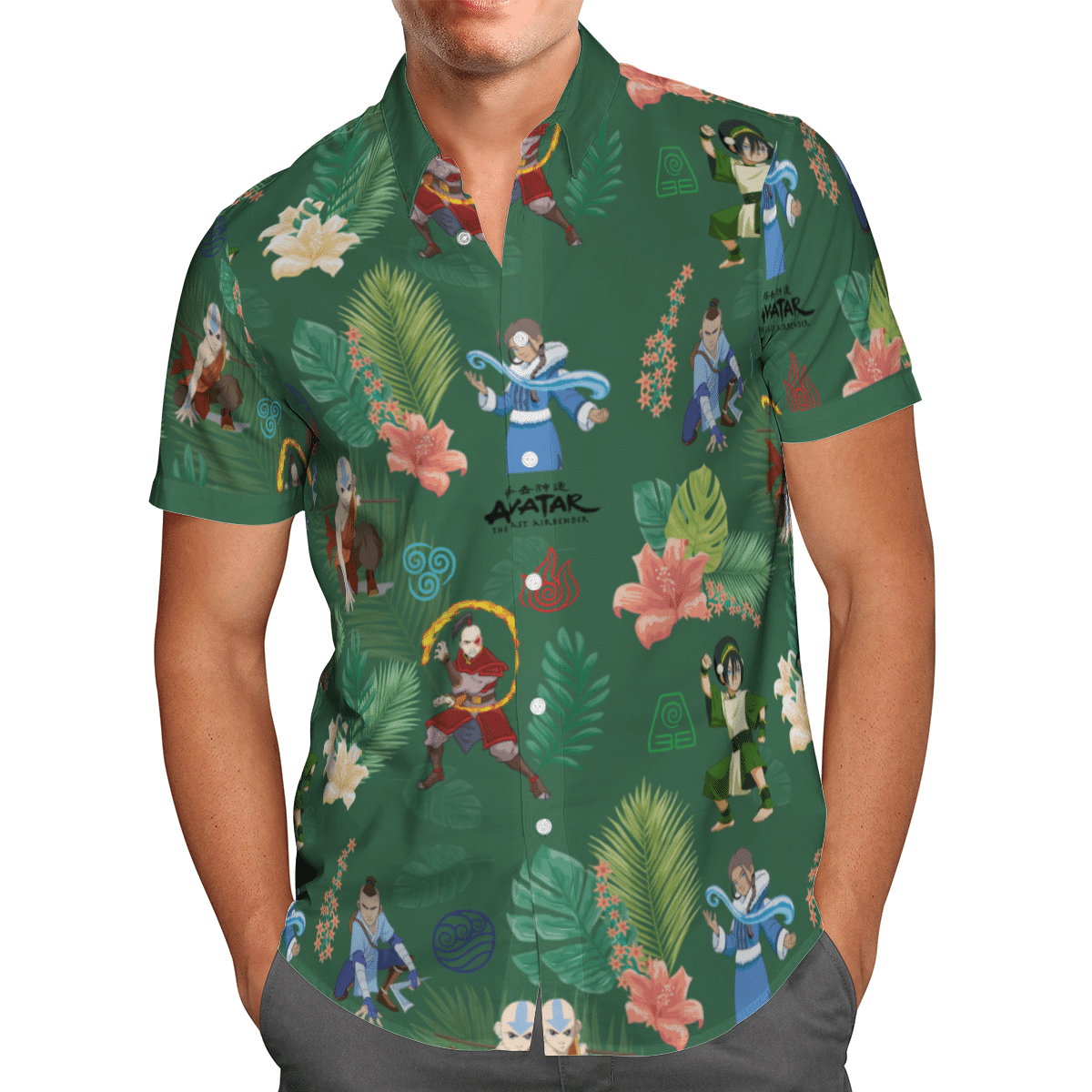 Earth Kingdom Avatar Hawaiian Shirt Earth Kingdom Avatar Hawaiian Shirt