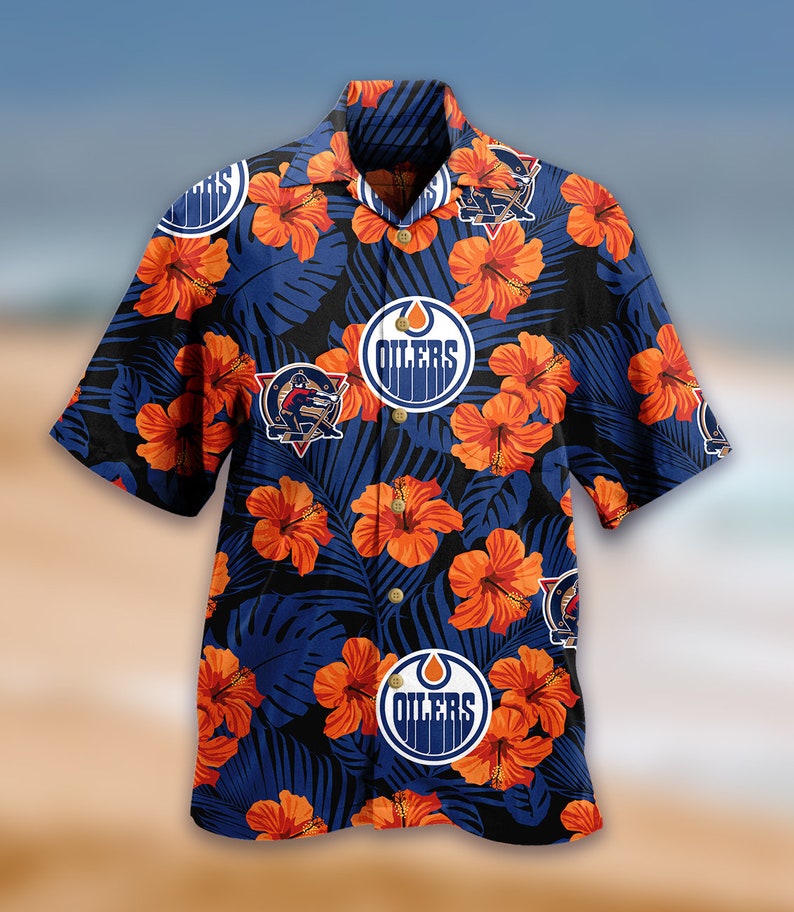 Edmonton Oilers Team Nhl Hawaiian Shirt Edmonton Oilers Team Nhl Hawaiian Shirt