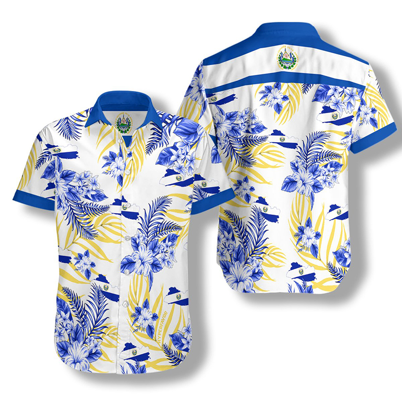 El Salvador Proud Hawaiian Shirt El Salvador Proud Hawaiian Shirt