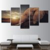Elephant 5 - Animal 5 Panel Canvas Art Wall Decor