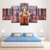 Elephant Head God - Religion 5 Panel Canvas Art Wall Decor