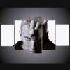 Eminem 01 - Famous Person 5 Panel Canvas Art Wall Decor