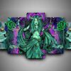 Escape The Fate 3 - Music 5 Panel Canvas Art Wall Decor