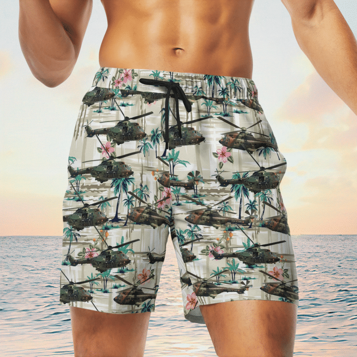 Eurocopter Cougar French Army Hawaiian Shirt & Shorts- Limited Edition Eurocopter Cougar French Army Hawaiian Shirt & Shorts- Limited Edition