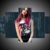 Exid - Junghwa - Music 5 Panel Canvas Art Wall Decor
