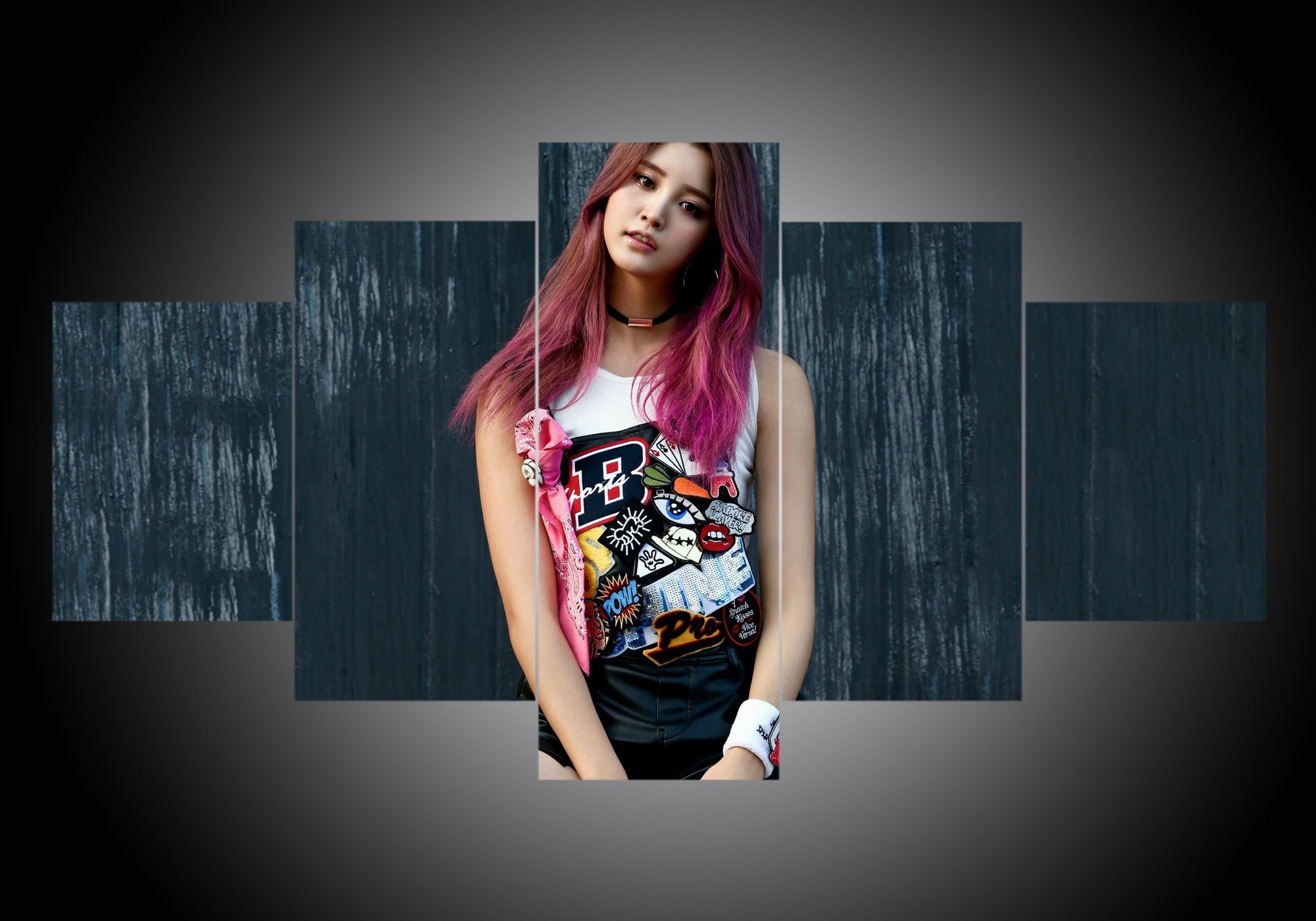 Exid - Junghwa - Music 5 Panel Canvas Art Wall Decor Exid - Junghwa - Music 5 Panel Canvas Art Wall Decor