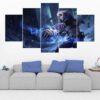 Ezreal - League Of Legends - Gaming 5 Panel Canvas Art Wall Decor