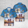 F-22 Raptor Virginia Air National Guard Hawaiian Shirt