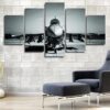F16 Fighting Falcon - Airplane 5 Panel Canvas Art Wall Decor