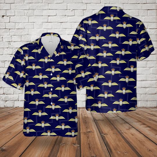 Faa Zig Zag Pilot Wings Badge Hawaiian Shirt Faa Zig Zag Pilot Wings Badge Hawaiian Shirt