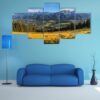 Fabulous Tatra Mountains And Zakopane In Summer - Nature 5 Panel Canvas Art Wall Decor