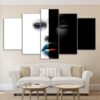 Face 01 - Abstract 5 Panel Canvas Art Wall Decor