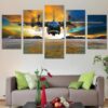 Fairchild C-123 Provider - Aircraft 5 Panel Canvas Art Wall Decor
