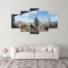 Fallout 5 - Gaming 5 Panel Canvas Art Wall Decor