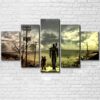 Fallout - Gaming 5 Panel Canvas Art Wall Decor