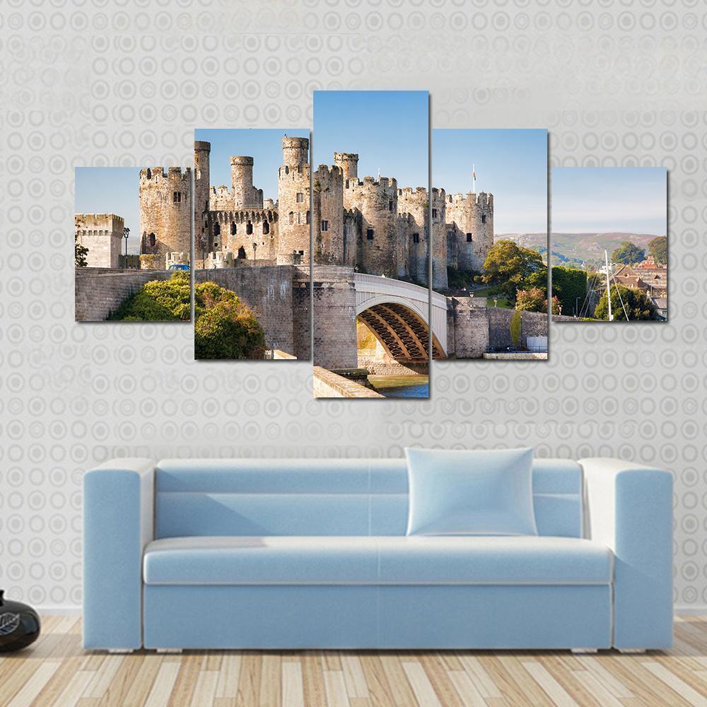Famous Conwy Castle In Wales Famous Conwy Castle In Wales