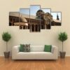 Famous Omayyad Mosque In Damascus - Nature 5 Panel Canvas Art Wall Decor