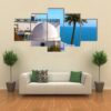 Famous Touristic Town Near Tunis - Nature 5 Panel Canvas Art Wall Decor