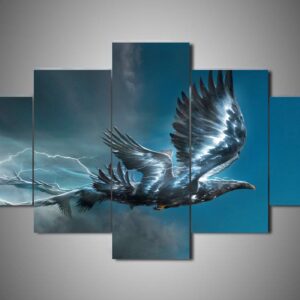 Fantastic Beast And Where To Find Them 2 - Movie 5 Panel Canvas Art Wall Decor