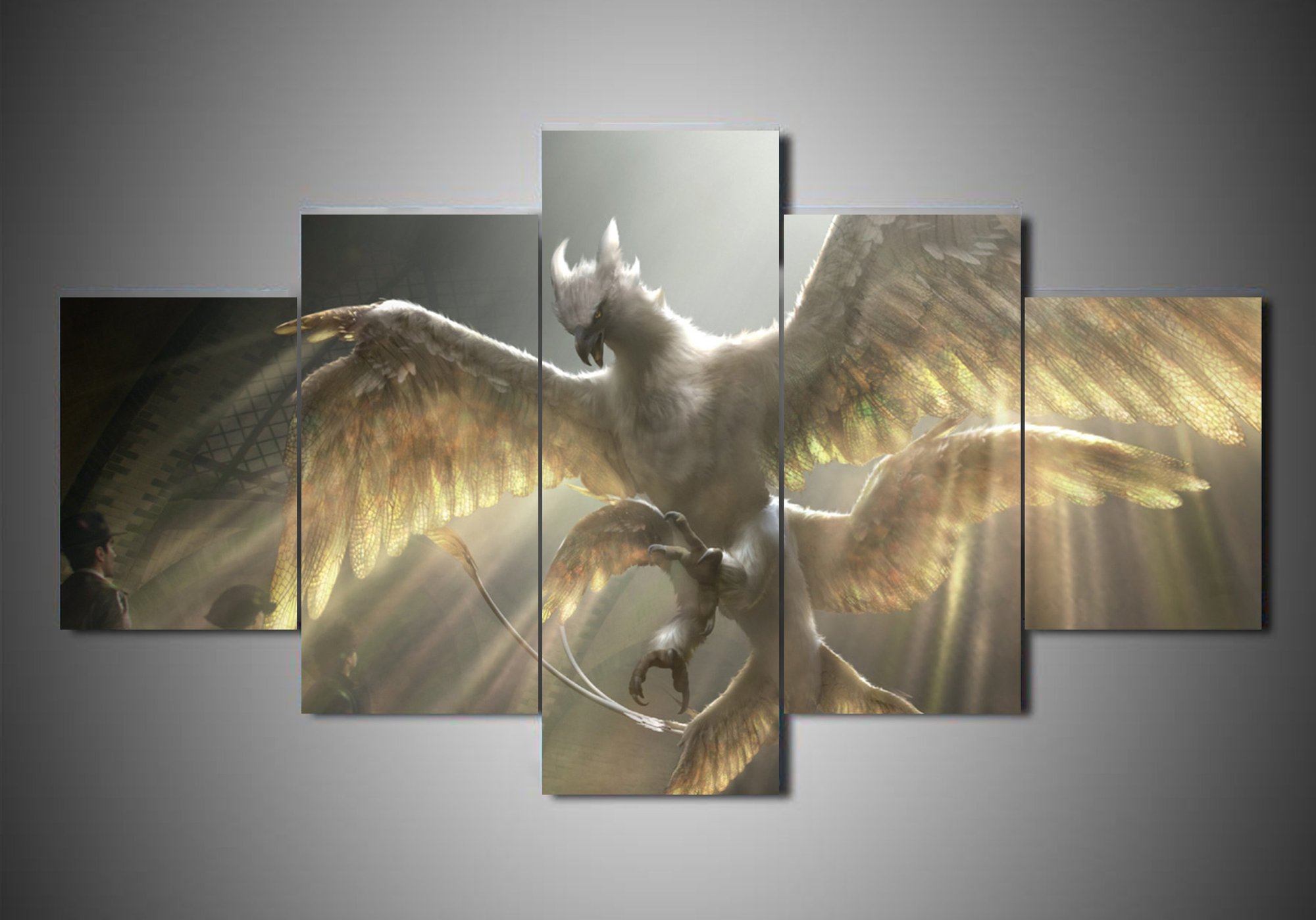 Fantastic Beast And Where To Find Them 3 - Movie 5 Panel Canvas Art Wall Decor Fantastic Beast And Where To Find Them 3 - Movie 5 Panel Canvas Art Wall Decor